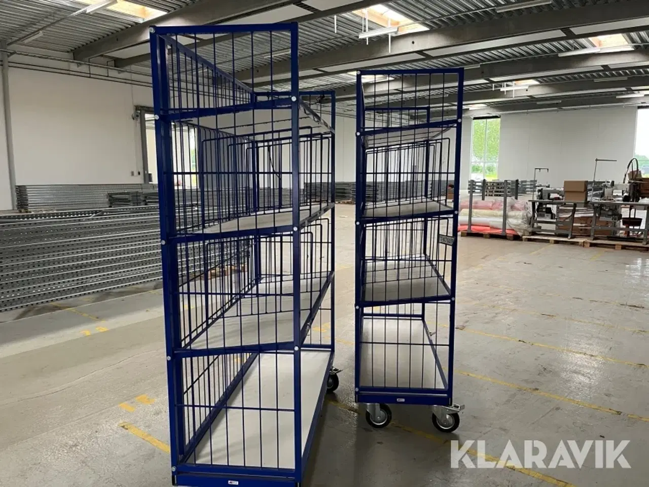 Billede 4 - Lager reoler JAS Maskinfabrik 2 styk