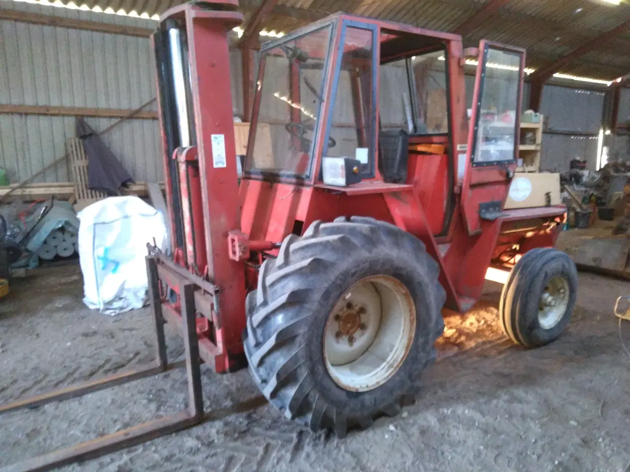 Billede 9 - Manitou truck/byggelift med mandskabskurv