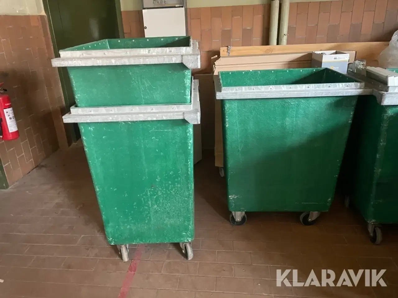 Billede 4 - Rulle containere 7 styk