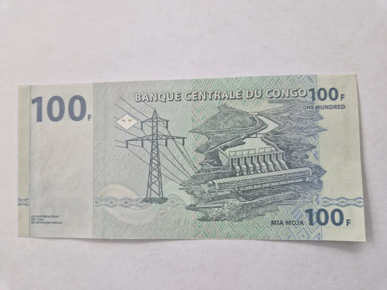 Billede 2 - 100 Francs Congo