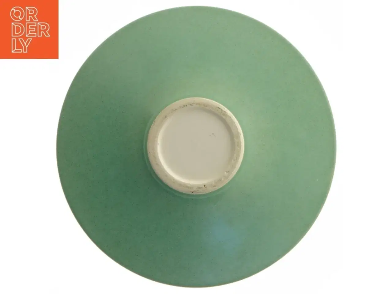 Billede 3 - Grøn keramikfad (str. Ø 18 cm)