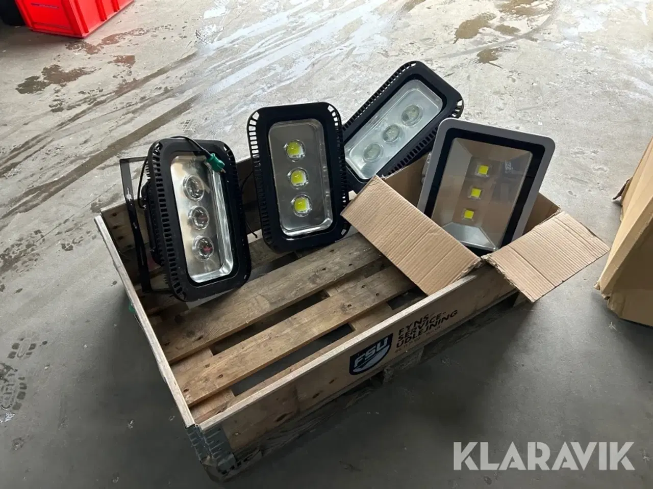 Billede 1 - LED lamper 4 styk