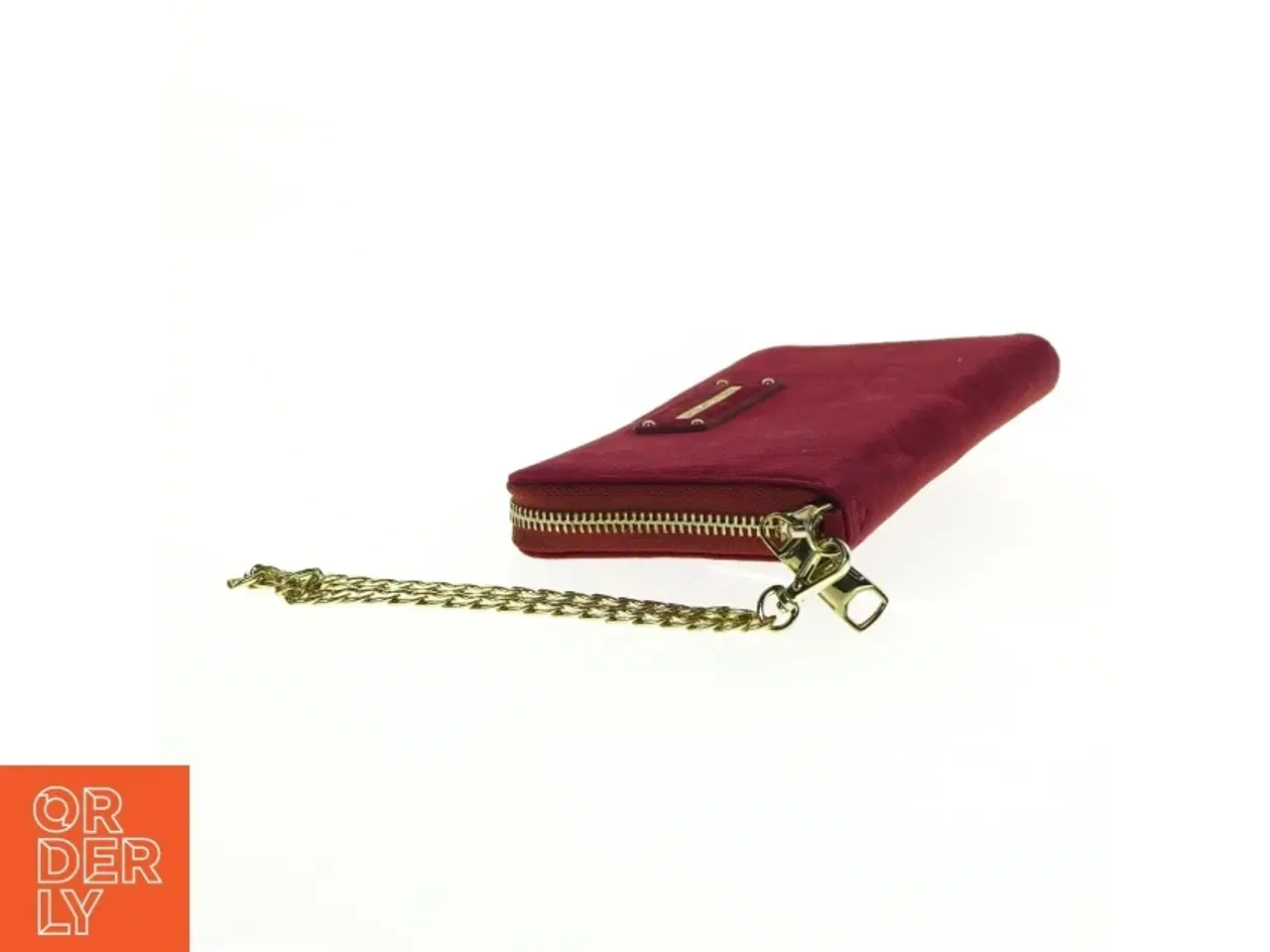 Billede 1 - Rød clutch med kæderem fra Ideal Of Sweden (str. 20 x, 11 cm)