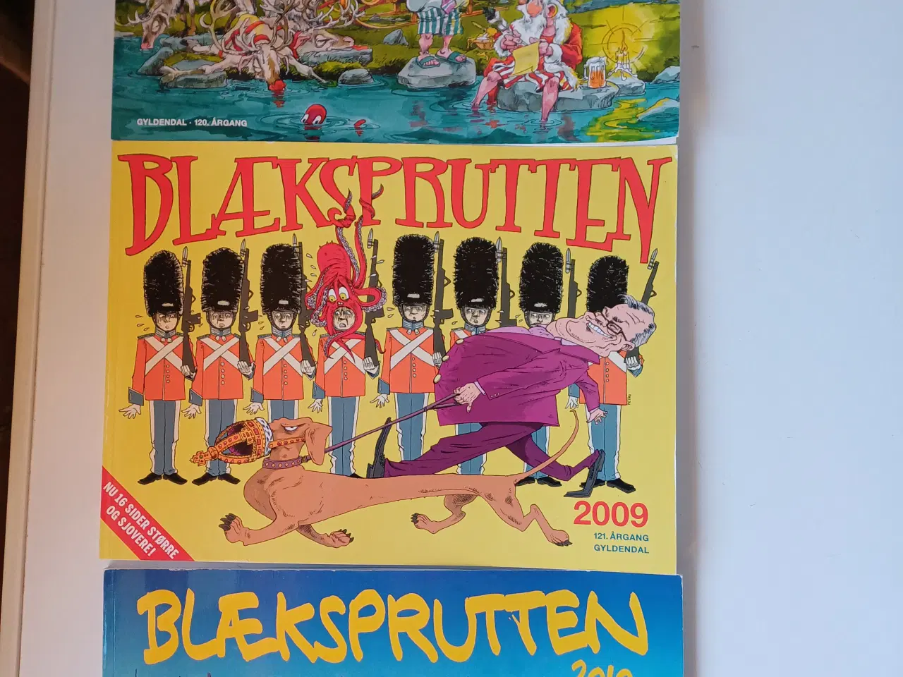 Billede 2 - Blæksprutten årsblade 2006-2010 Tegneserieblade