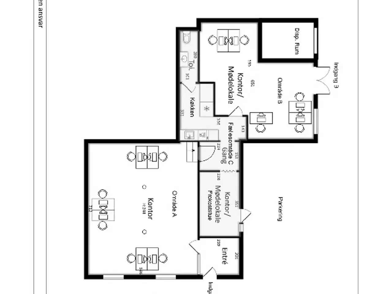 Billede 15 - Kontor på 58 m2 i charmerende baghus i København NV.