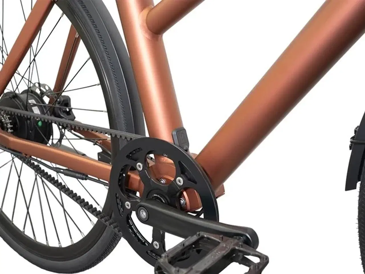 Billede 4 - Lindebjerg 28'' Elcykel Street 2.0 - Kobber