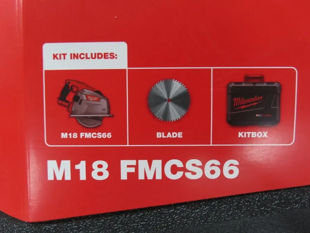 Billede 2 - Metalrundsav M18 - MILWAUKEE M18 FMCS66