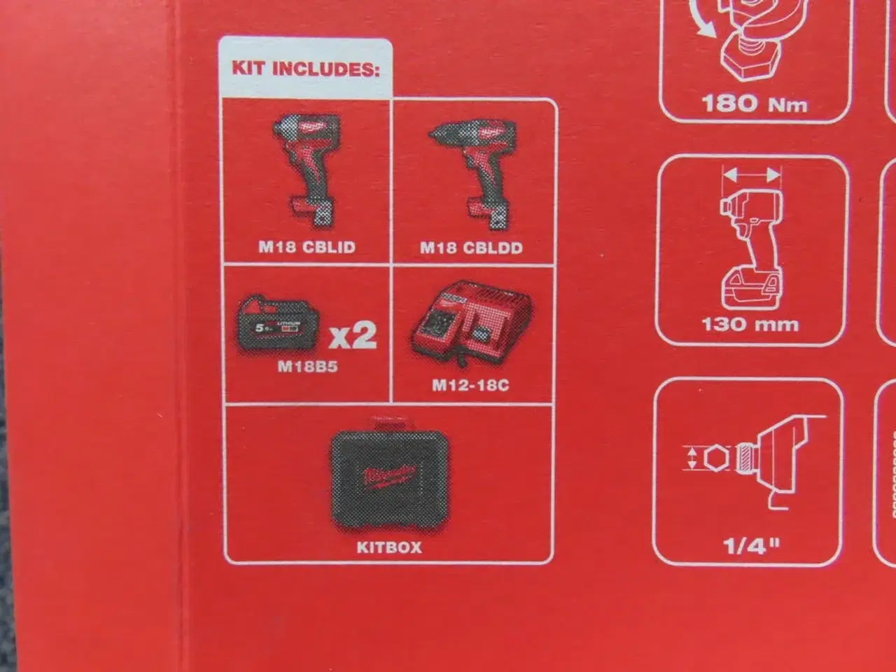 Billede 2 - Maskinsæt M18 - MILWAUKEE M18 CBLPP2B