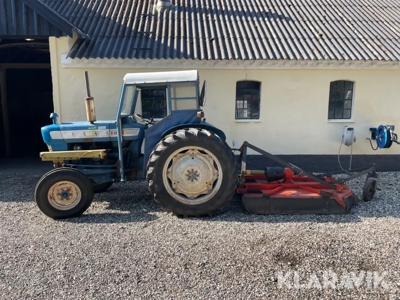 Billede 7 - Veteran traktor Ford 3000 med Rotorklipper