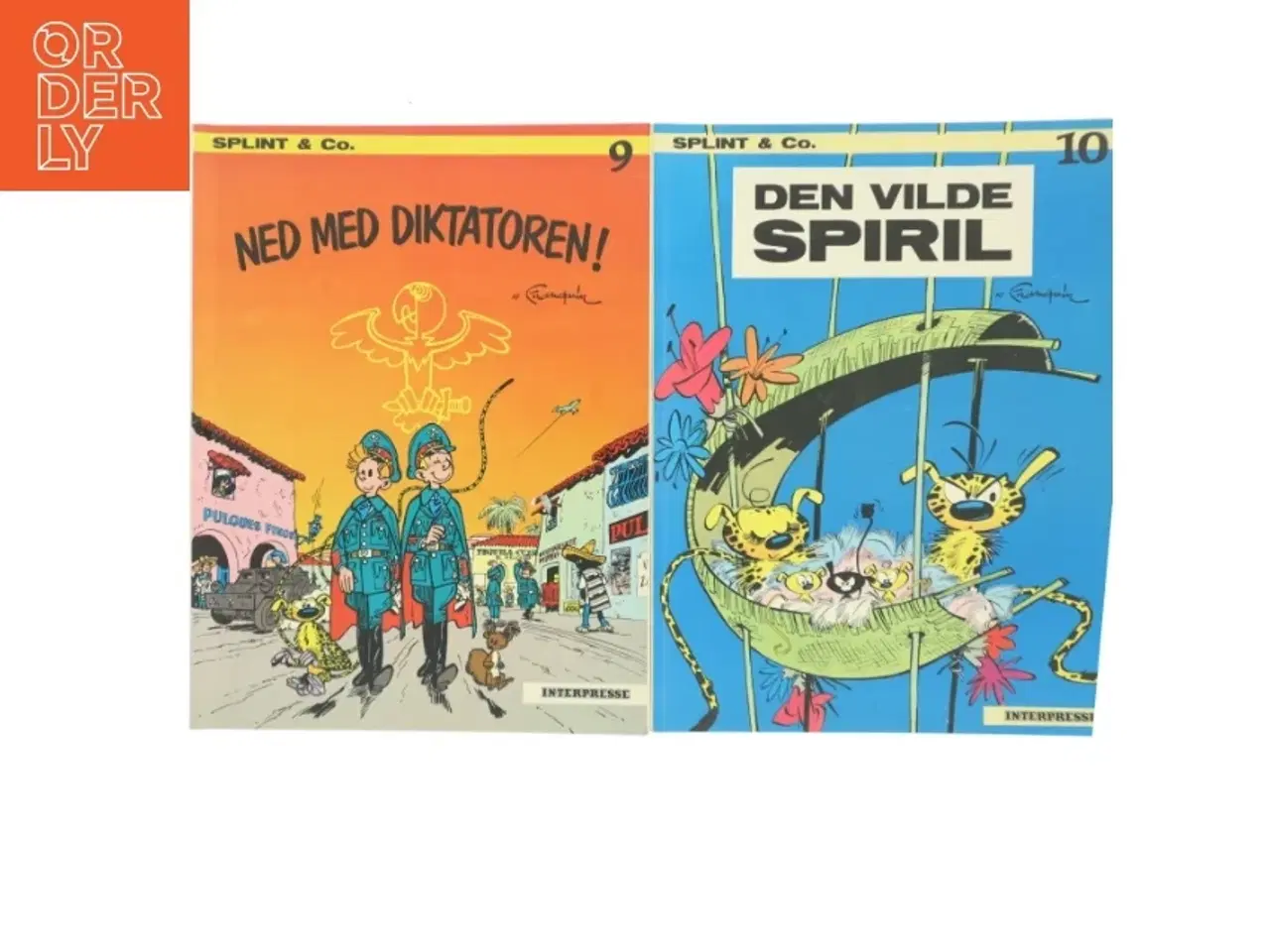 Billede 1 - Splint & Co. 9: Ned med diktatoren! af Franquin (Bog)