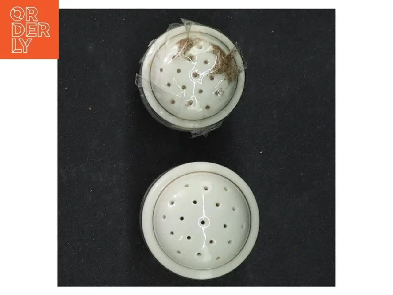 Billede 4 - Hjertegræs Porcelæns salt- og pebersæt fra Royal Copenhagen