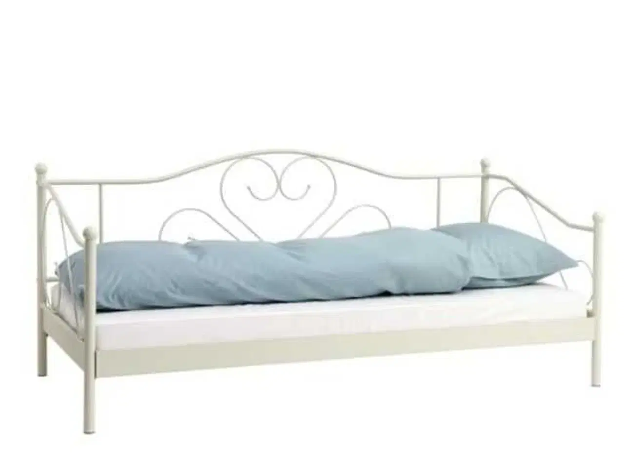 Billede 1 - Metal prinsesse seng fra jysk, 90×200