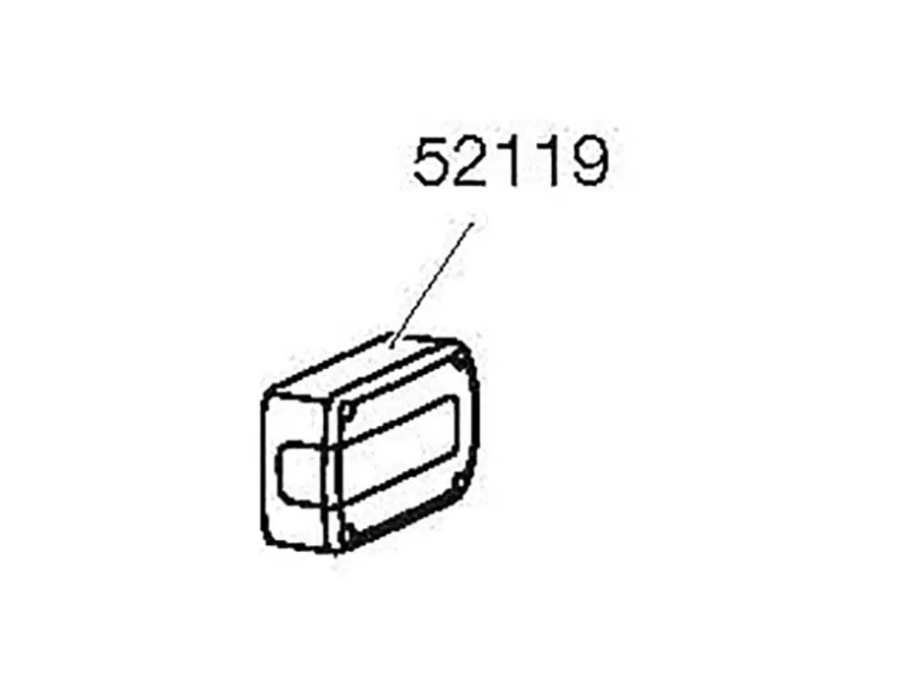 Billede 1 - Thule lygte 943 højre