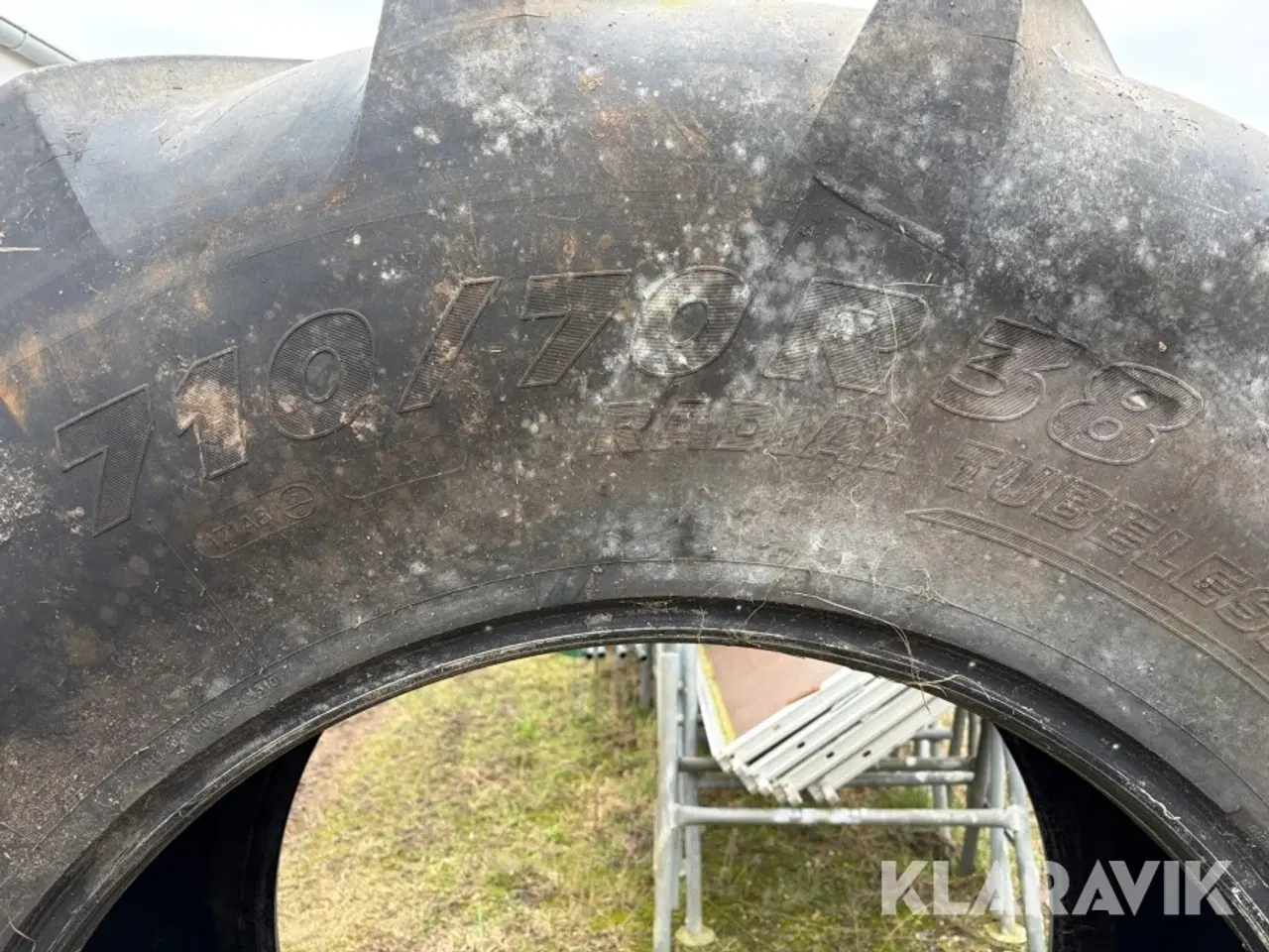 Billede 6 - Traktordæk Michelin MACH X BIB 1 styk