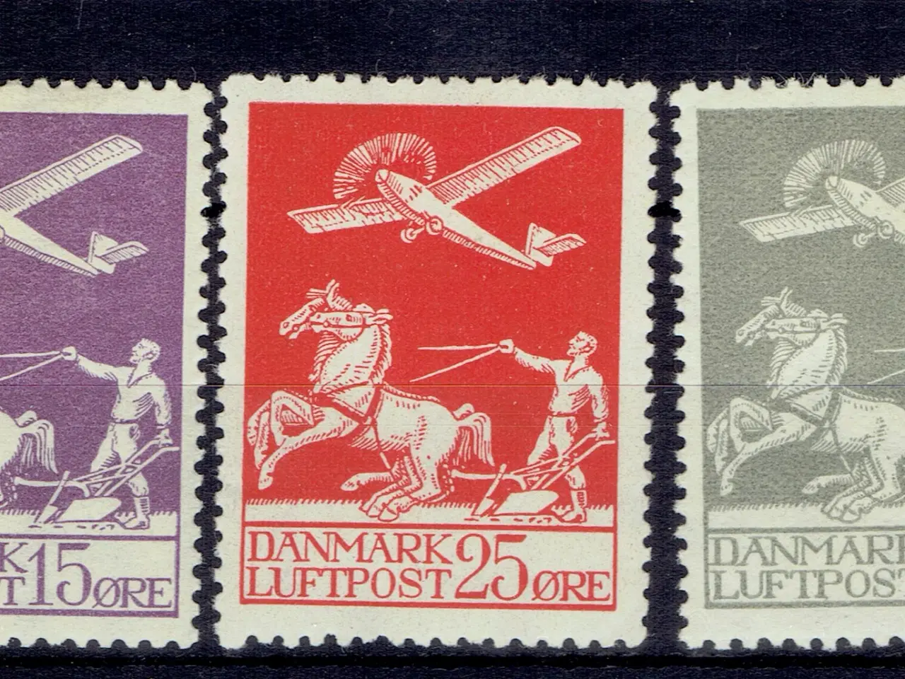 Billede 6 - Danmark luftpostmærker