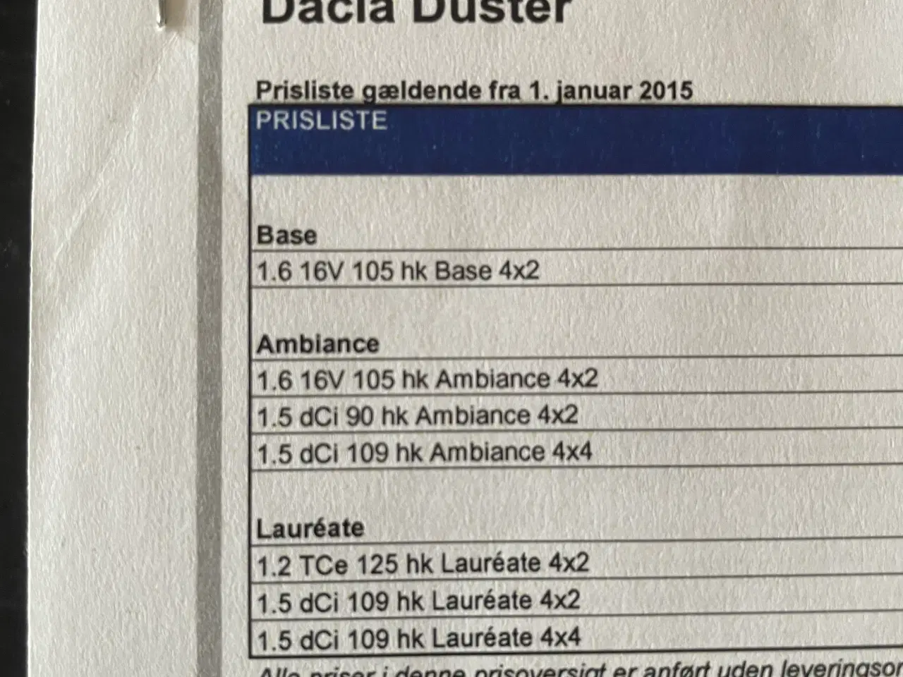 Billede 4 - Dacia Duster brochure 2015-