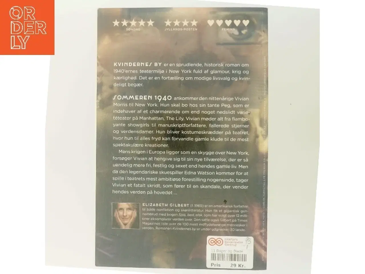 Billede 3 - Kvinderens By af Elizabeth Gilbert (Bog)