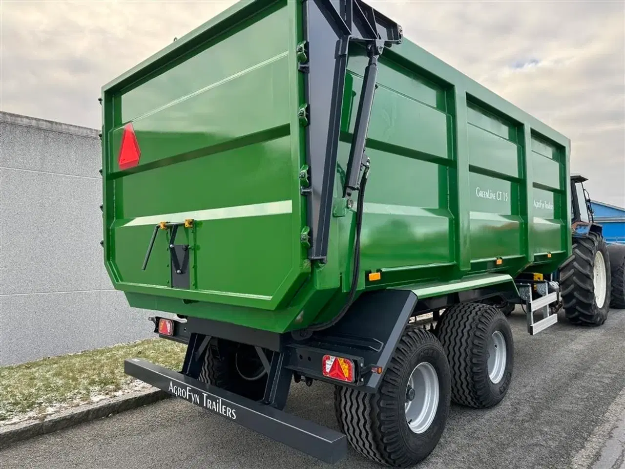 Billede 9 - Agrofyn Trailers Greenline CT 15 med fransk bagklap