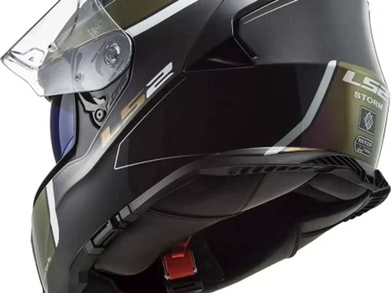 Billede 5 - LS2 STORM VELVET BLACK RAINBOW