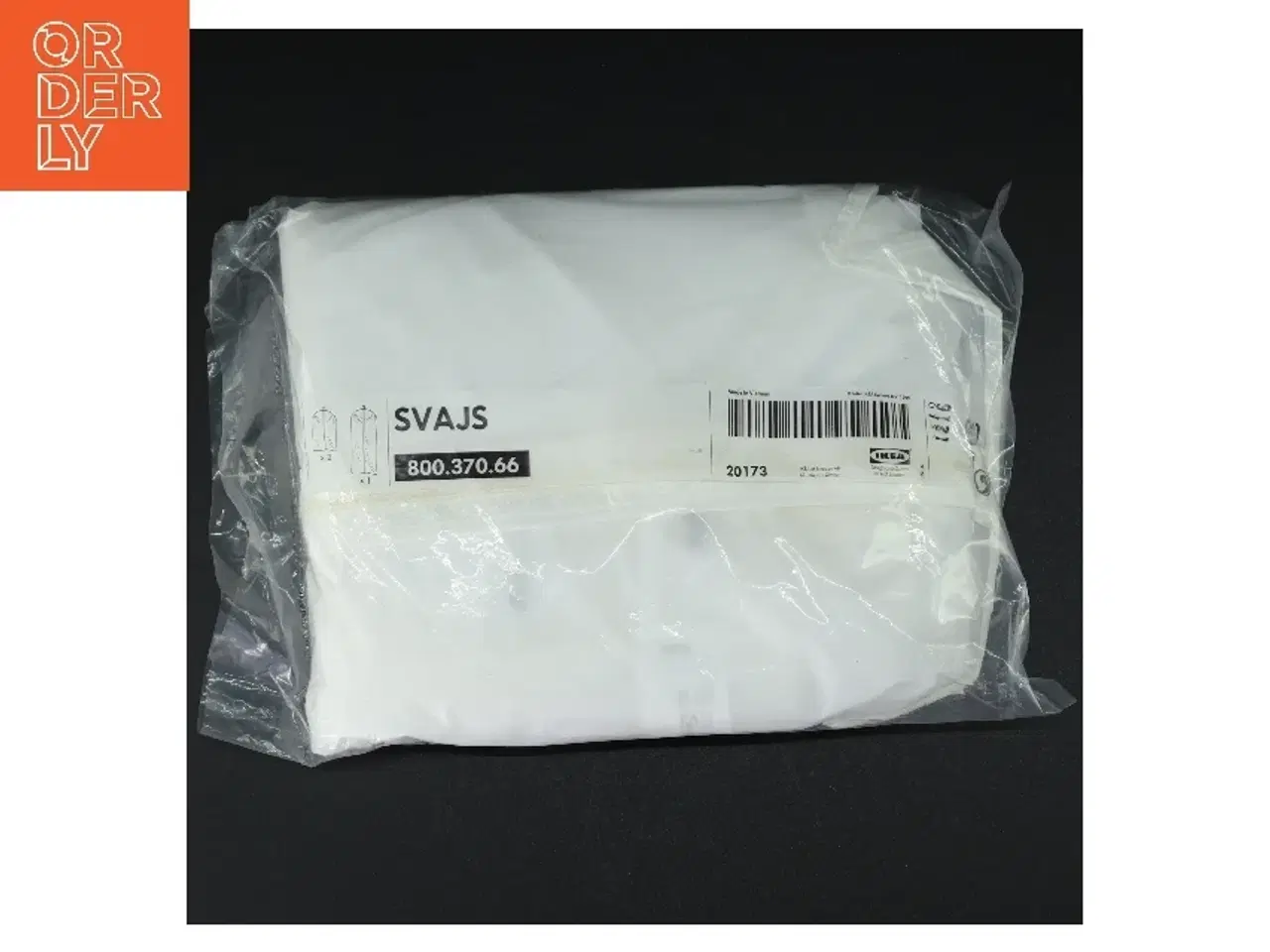 Billede 1 - Hvid tøjovertræk (model Svajs) fra IKEA