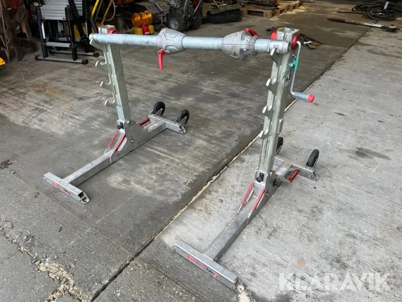 Billede 3 - Kabelafruller stativ Runpotec runpolifter 4500