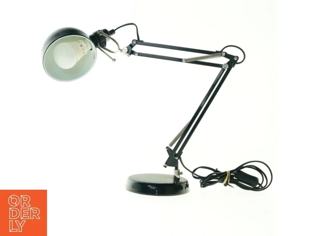 Billede 2 - Sort arbejdslampe