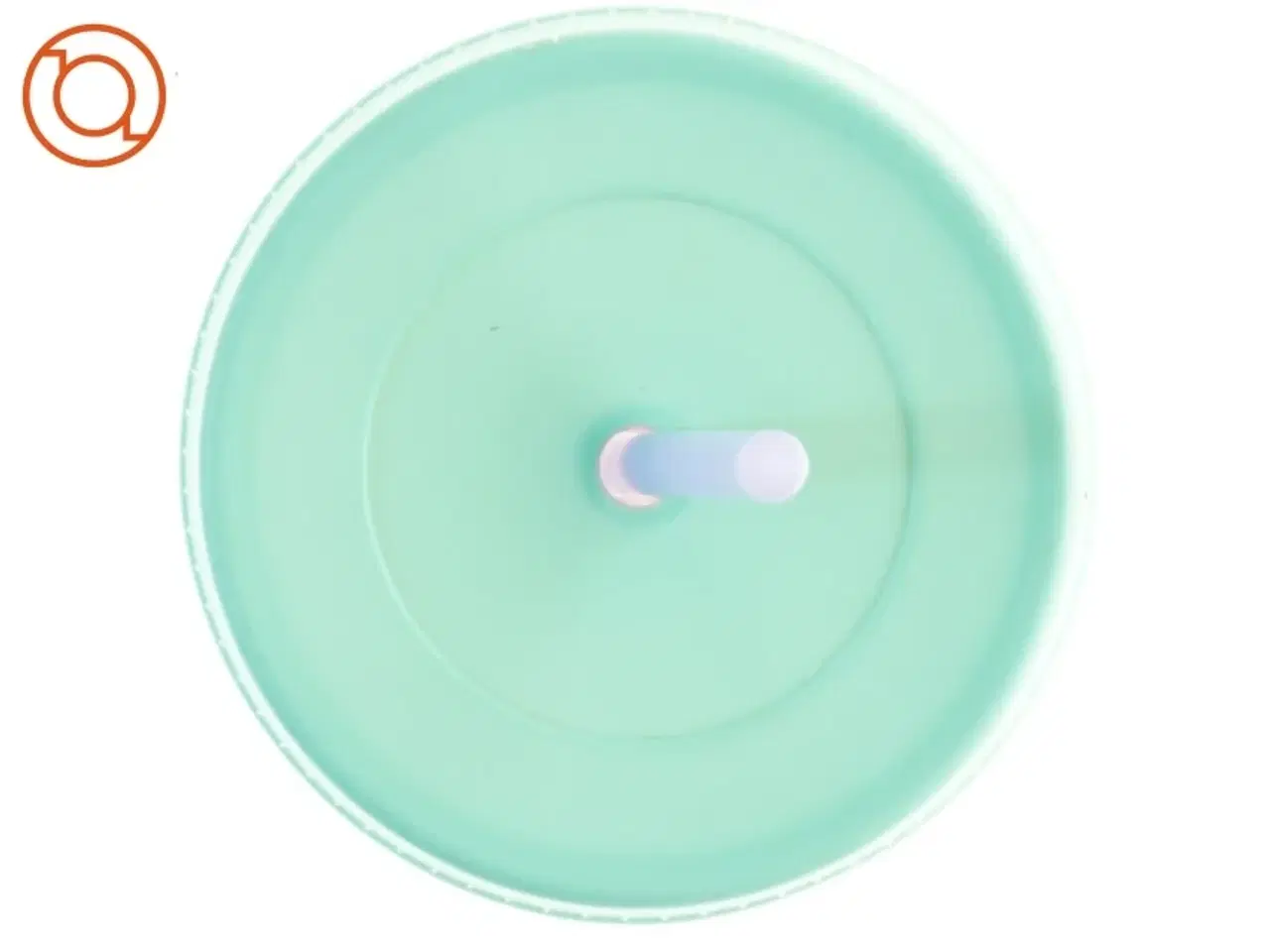 Billede 2 - Plastik drikkekop med låg og sugerør (str. 18 cm)