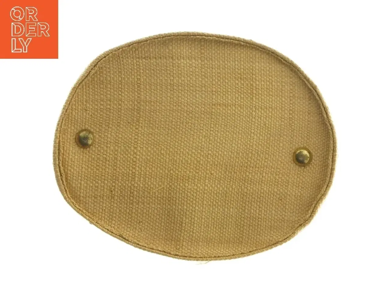 Billede 5 - Oval kurv med låg (str. 17,5x14 cm)