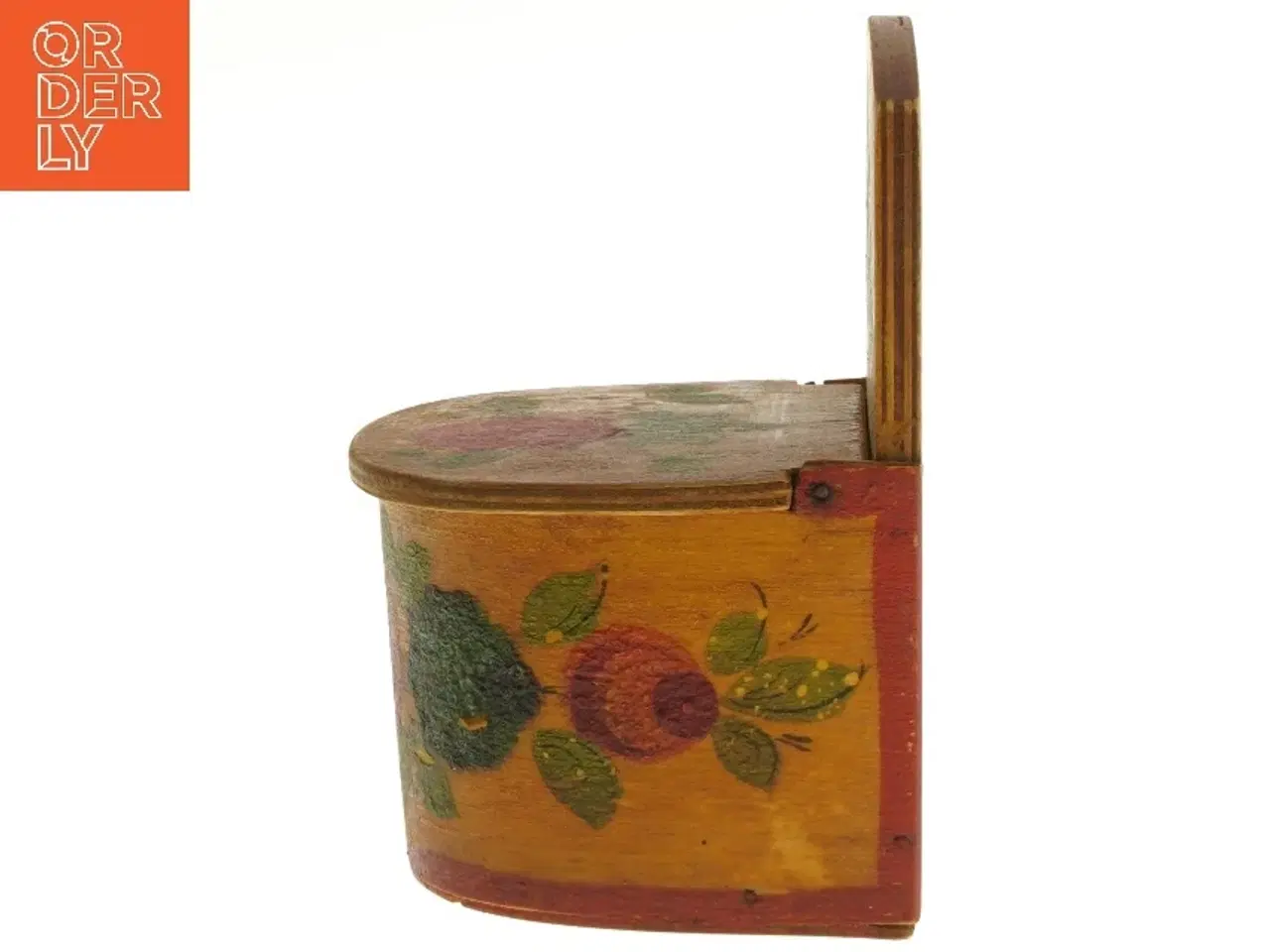 Billede 2 - 1960'er USSR Saltkar blomstermønster (str. 18x14,5 cm)