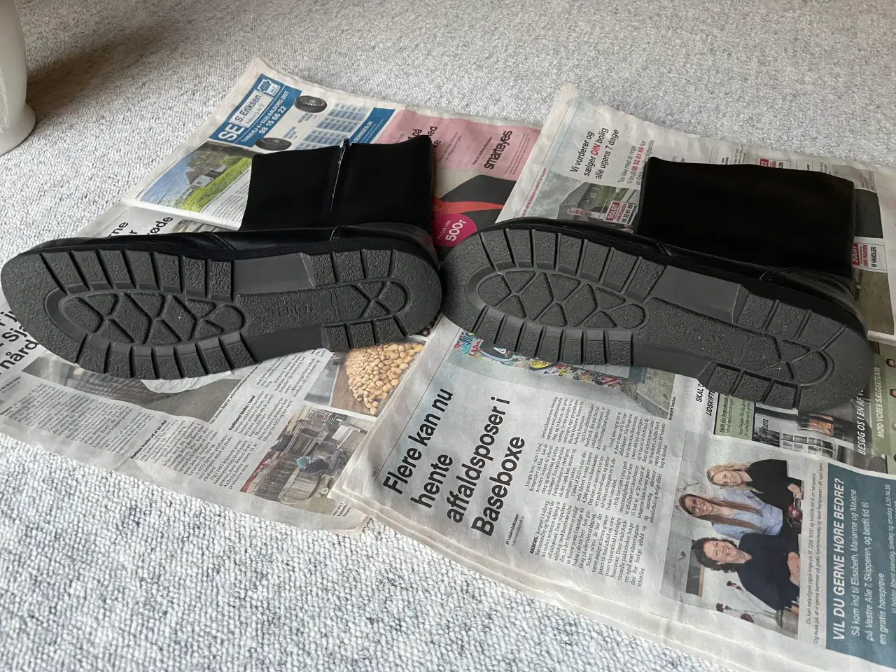 Billede 3 - Skind Vinterstøvler 45 