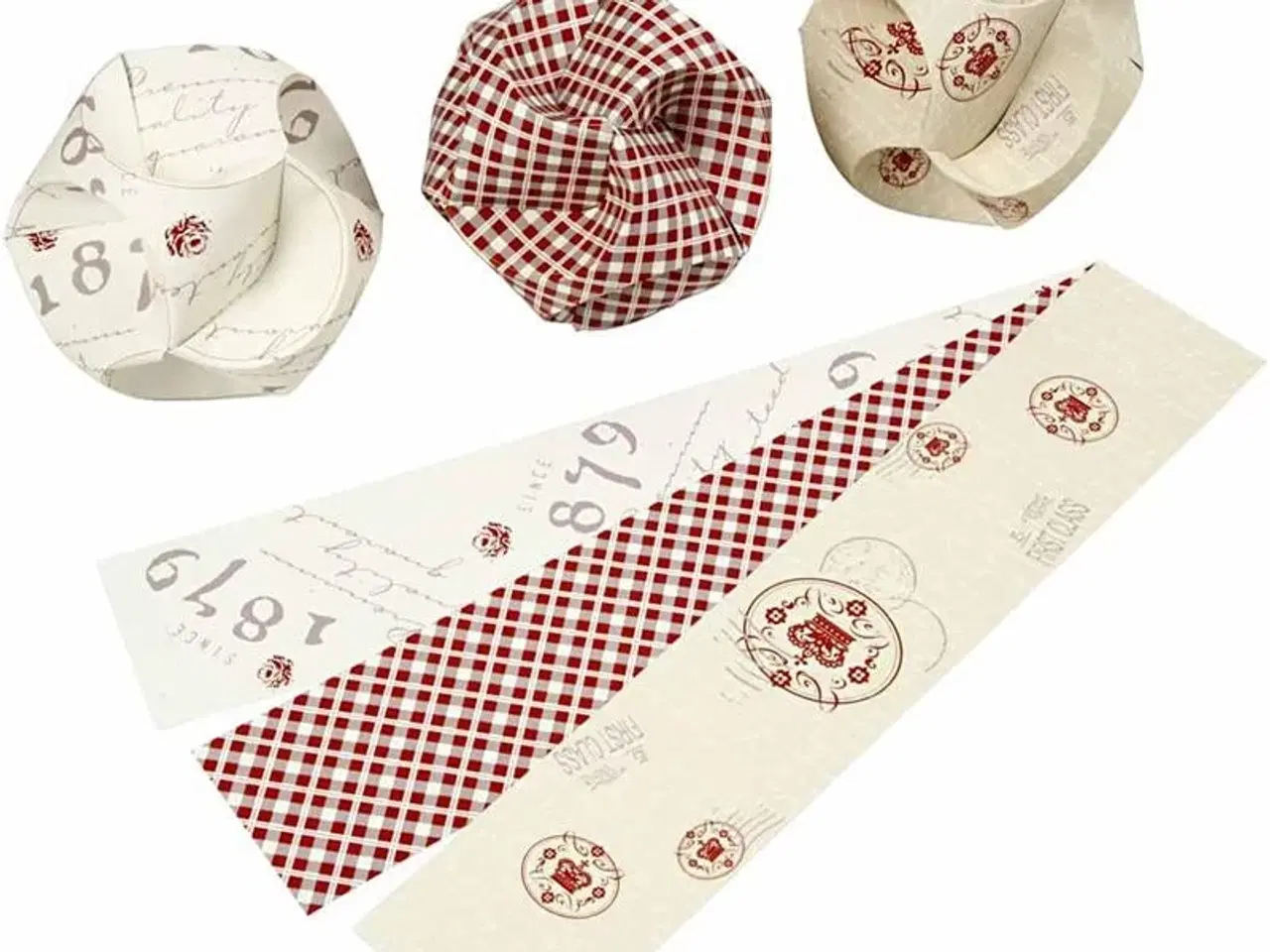 Billede 1 - Click Ornamenter 9 cm - 9 sæt til kreative dekorationer