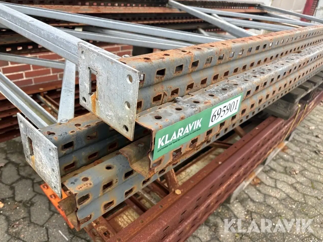 Billede 9 - Pallereol - 6 fag med 6 hylder