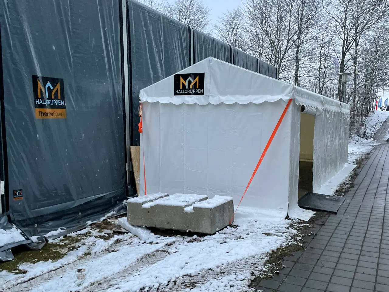 Billede 2 - Kibæk festtelt, 4 x 6 x 2,2 m