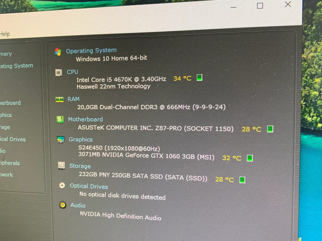 Billede 6 - Fin gamer pc! i5 3.40GHz - 20GB ram - 3GB GTX 1060