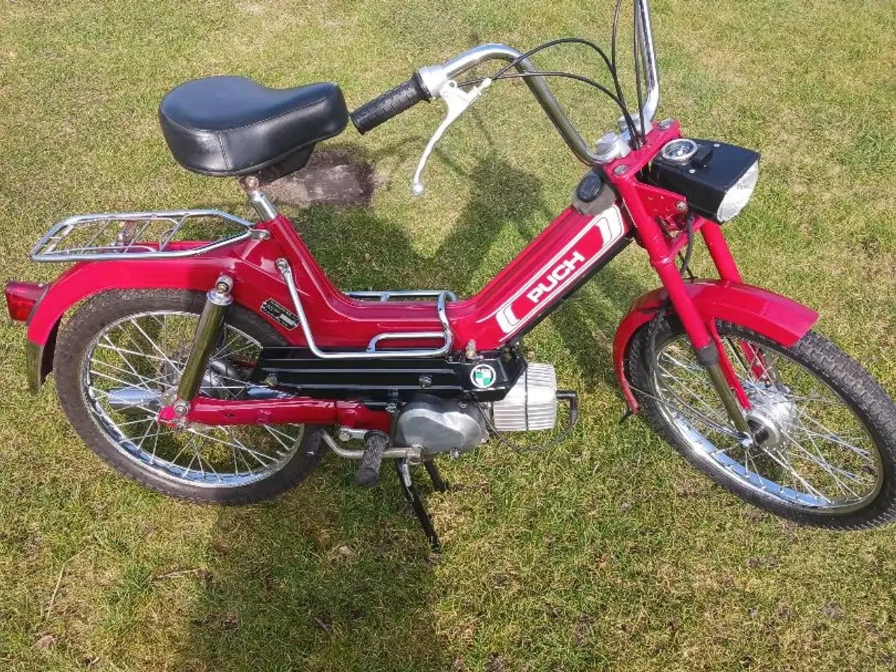 Billede 3 - Puch Maxi rød med kickstarter