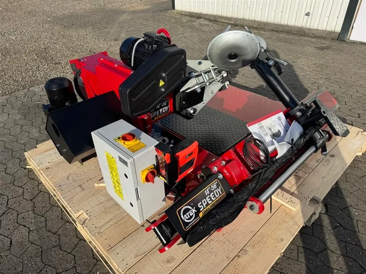 Billede 7 - Atek Speedy 14” - 56” Dækskiftemaskine