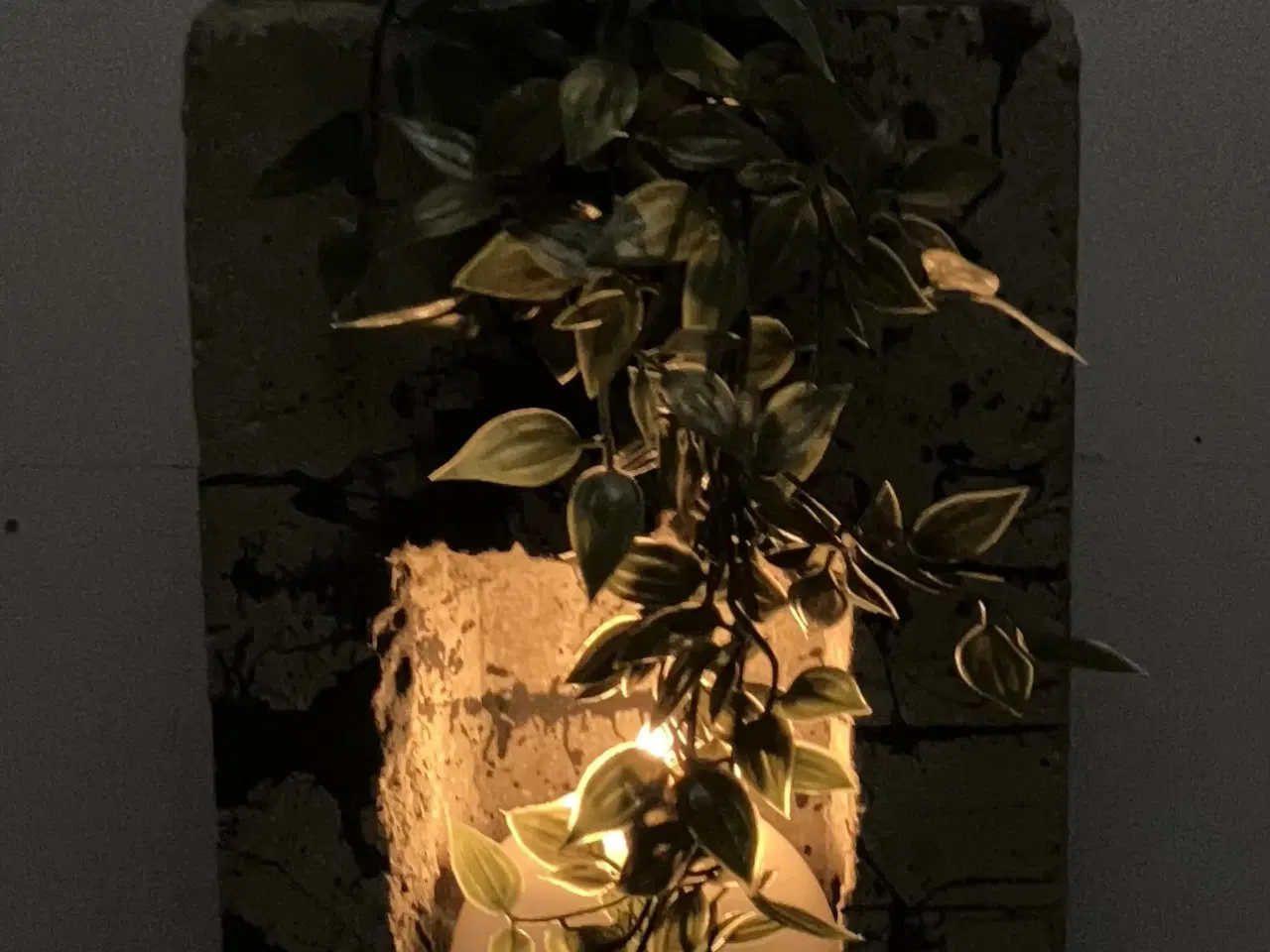 Billede 5 - Bord lysestage i cement