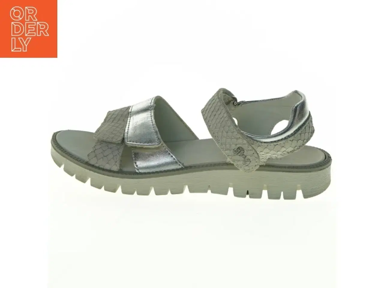 Billede 1 - Sølvfarvede børnesandaler fra Primigi (str. 37)