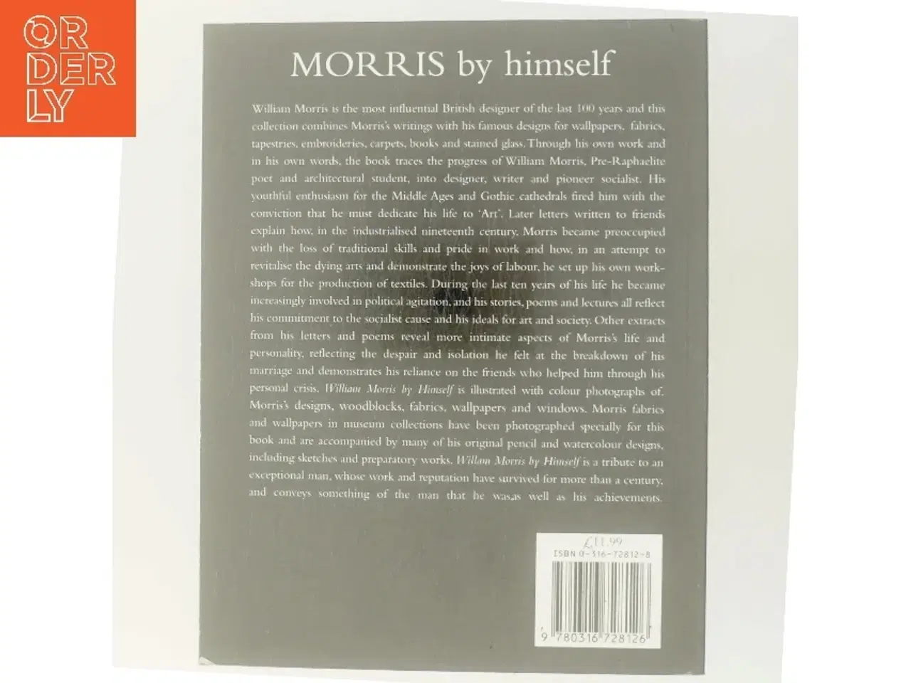 Billede 3 - William Morris by Himself af Gillian Naylor (Bog)