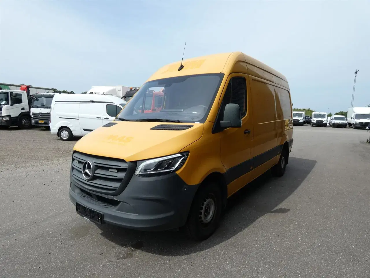 Billede 4 - Mercedes-Benz Sprinter 316 2,1 CDI A2 H2 RWD 163HK Van 6g