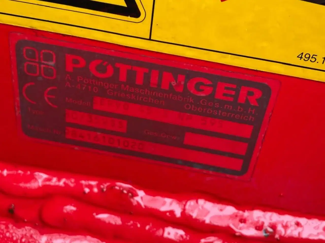 Billede 7 - Pøttinger servo 45 s hyd justerbar vendeplov