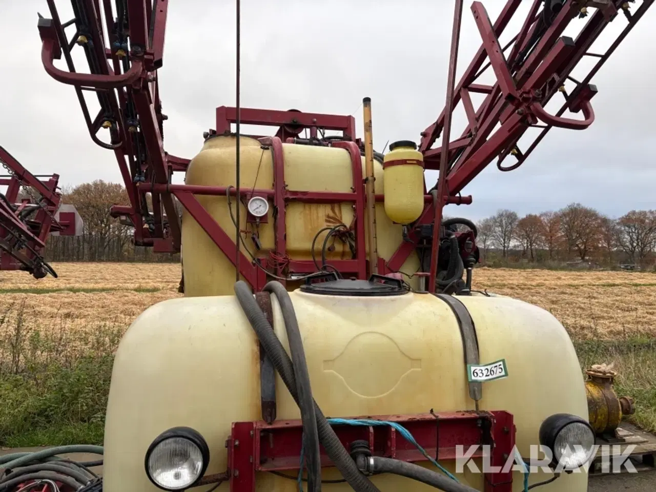 Billede 5 - Liftsprøje + fronttank Hardi Mega LPZ