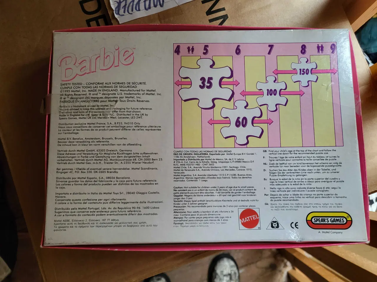 Billede 3 - Barbie puslespil 35 brikker