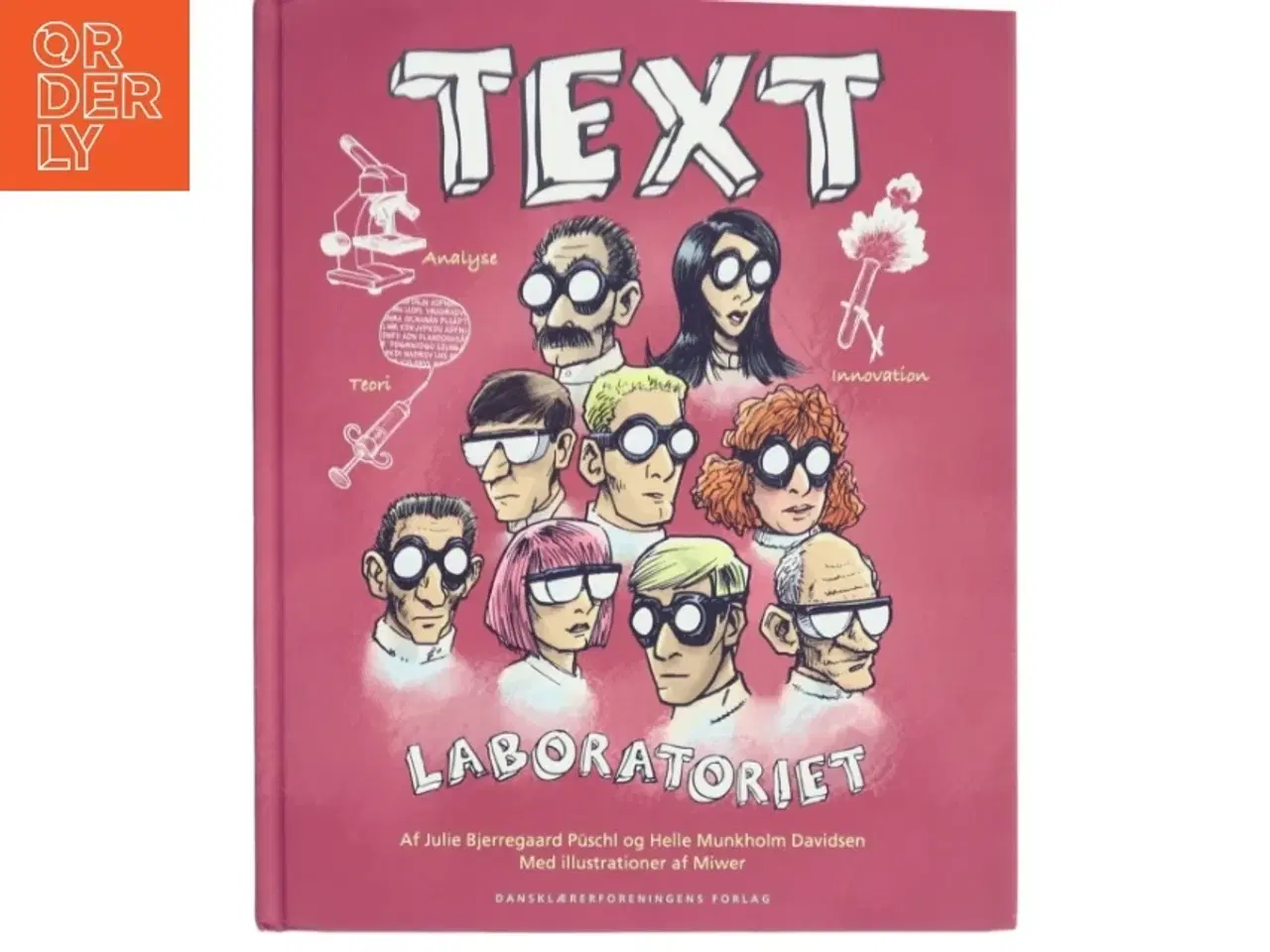 Billede 1 - Textlaboratoriet af Julie Bjerregaard Püschl (Bog)