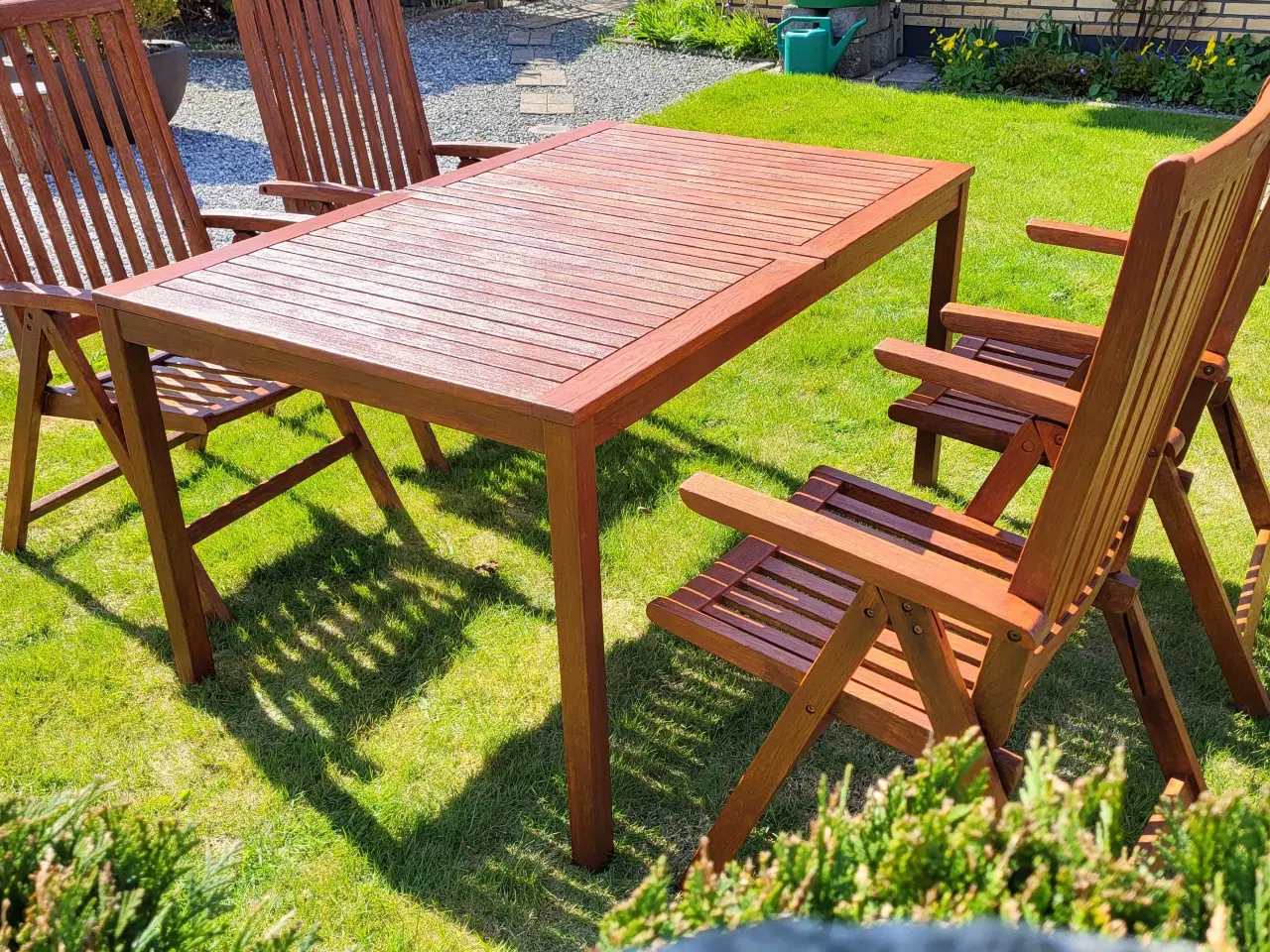 Billede 2 - Havemøbelsæt ægte teak 