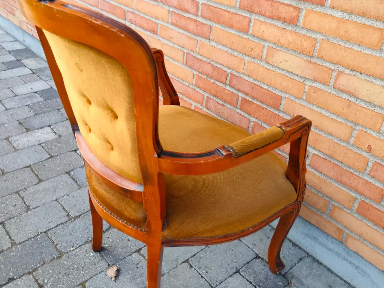 Billede 6 - Fin gamel stol i Rokoko stil sælges