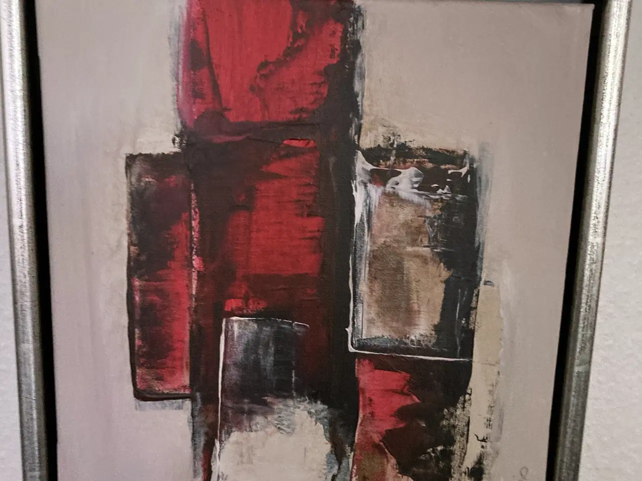 Billede 2 - 2 stk. Maleri. 34X34 Sælges samlet