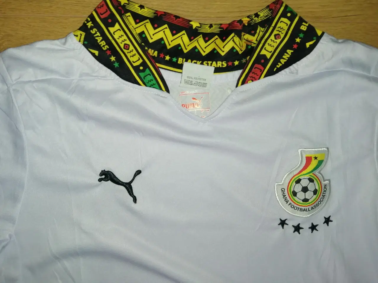 Billede 1 - GHANA VM 2014 BRAZIL TRØJE, FLOT STAND, US L(M)