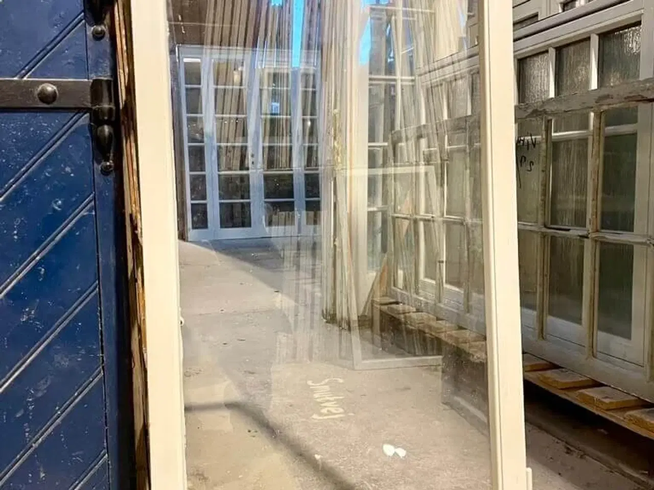 Billede 1 - Almindelig forsatsramme m. float-glas (541 x 1135 mm)