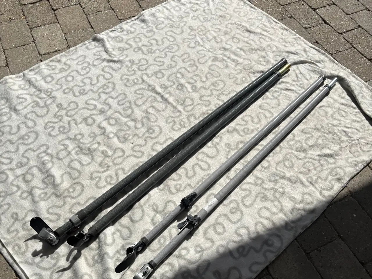 Billede 2 - Verandastang - 2 stk - Carbon -X